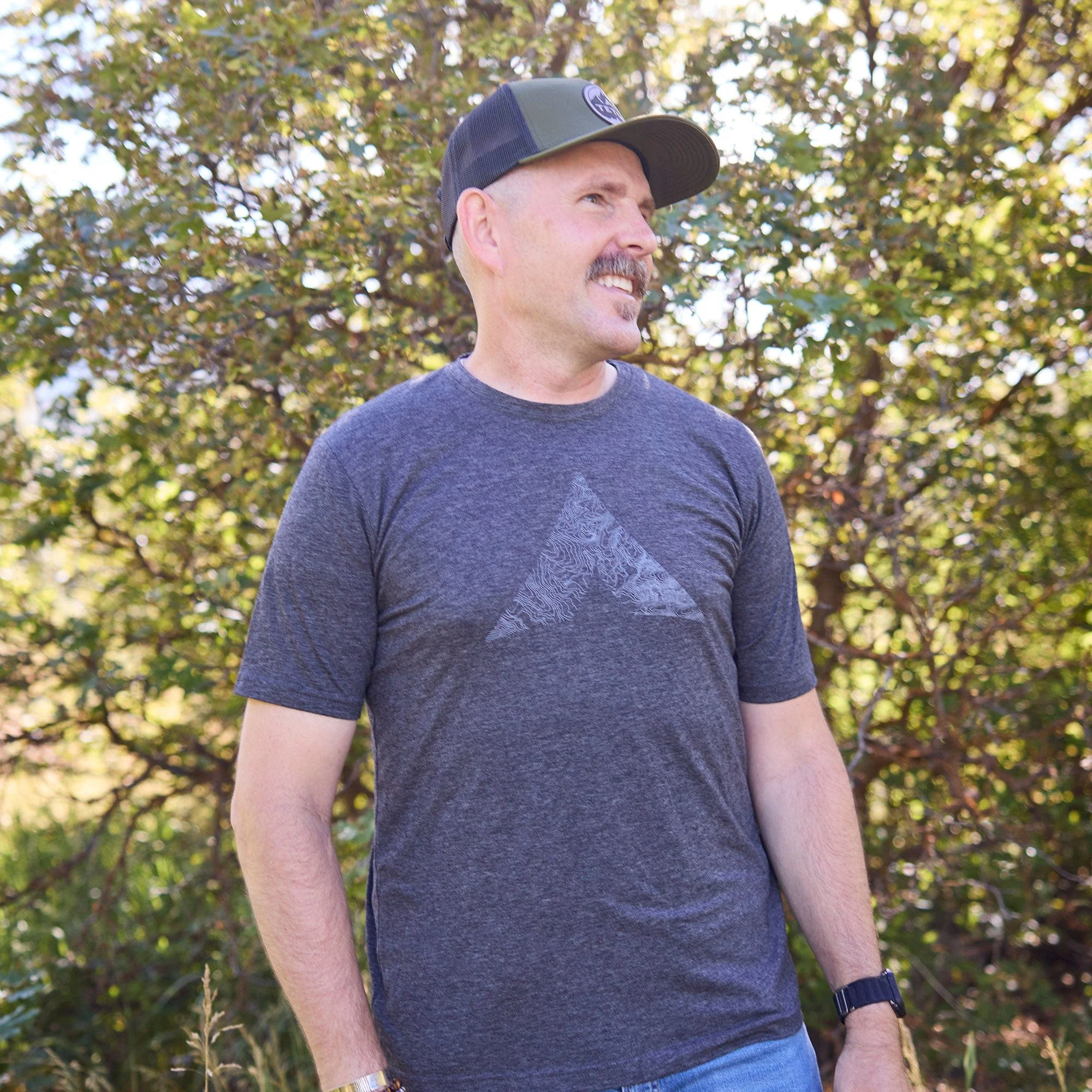 Teton Topo Logo Tee - Image 3